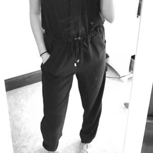 Black jumpsuit